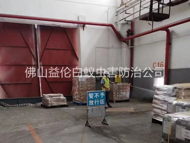 容桂仓库白蚁预防工程